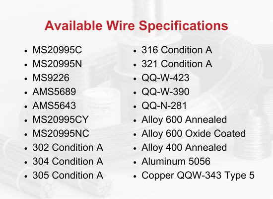 Wire Specifications